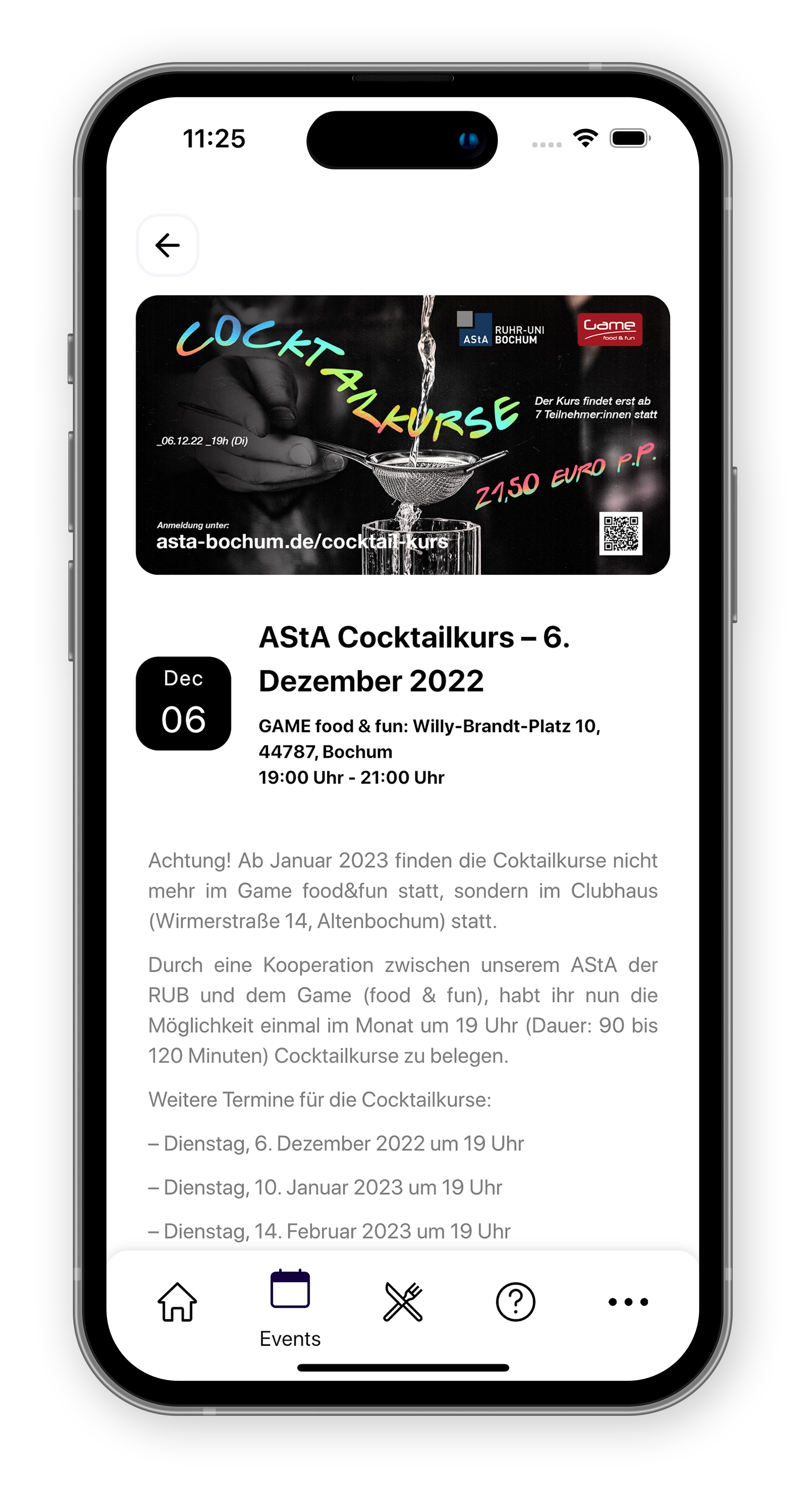 Mockup-Events