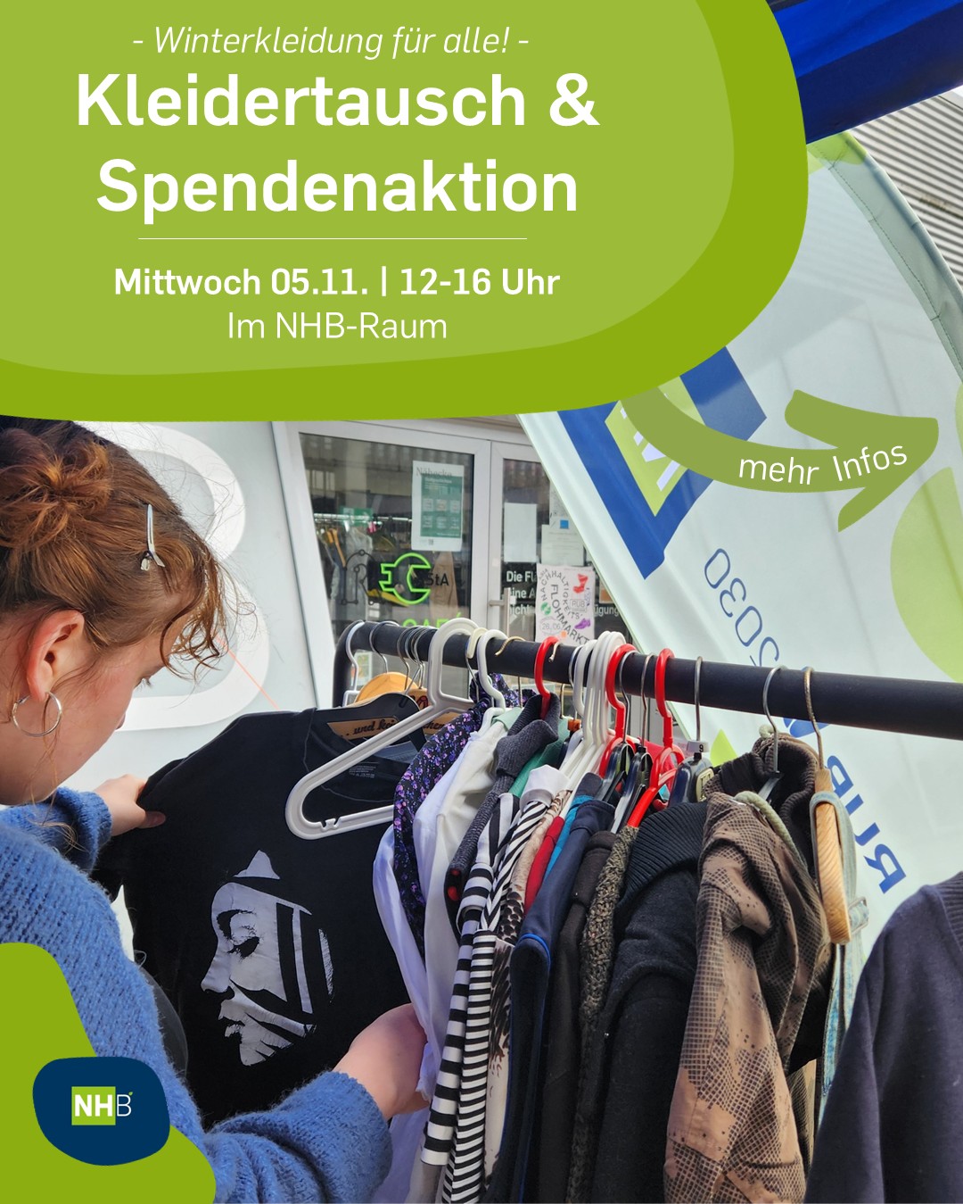 Werbung Kleidertausch WiSe 25-26